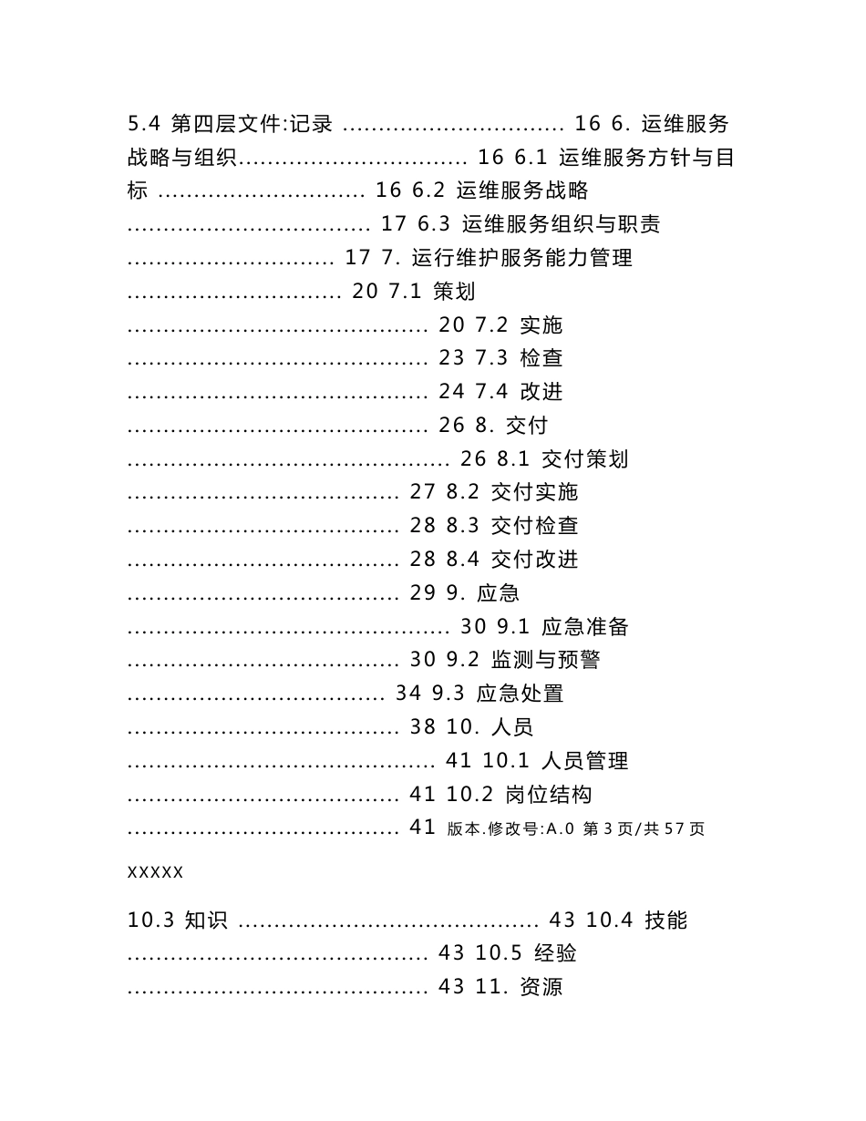 运维服务能力管理手册分解_第3页