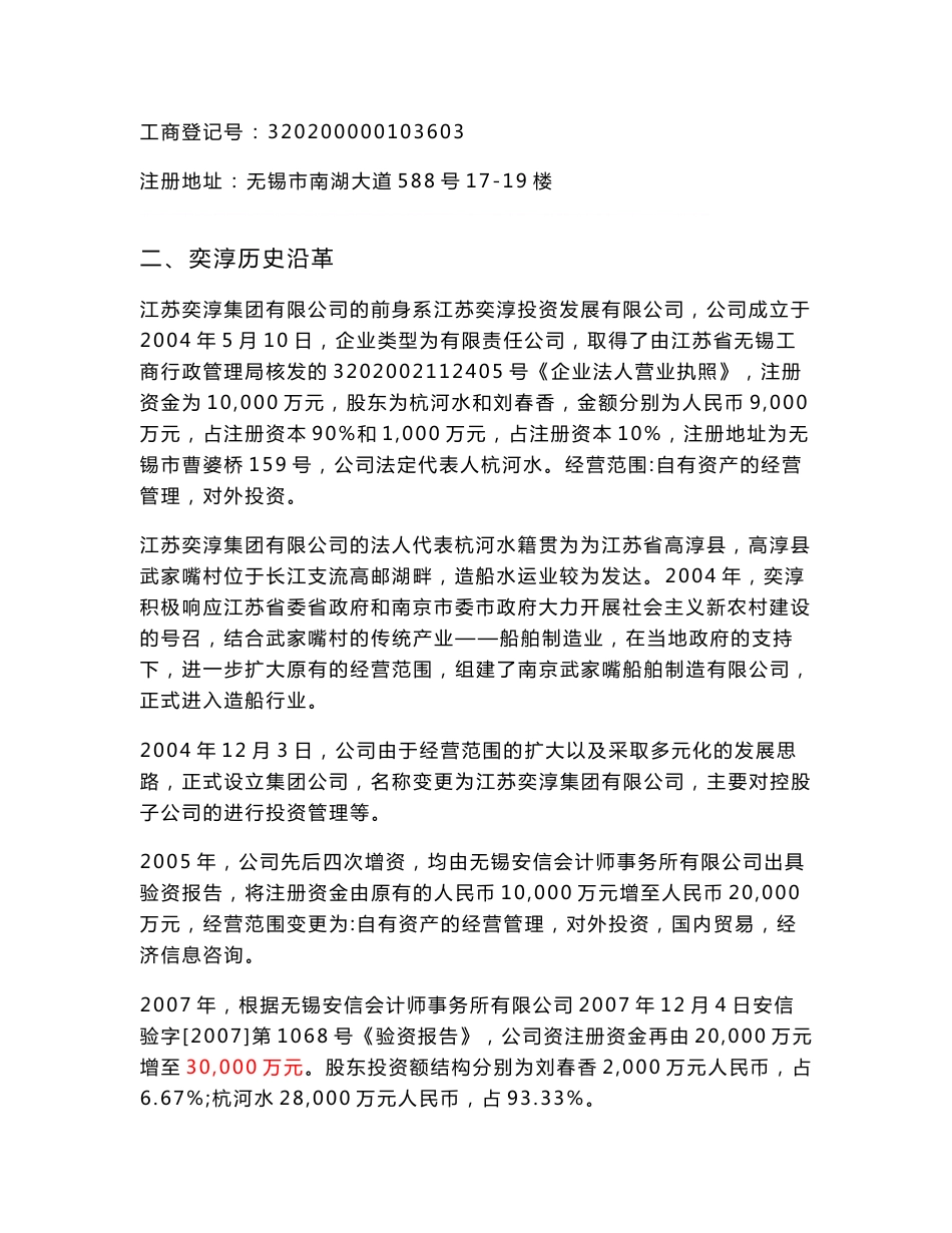 奕淳集团尽职调查报告_第2页
