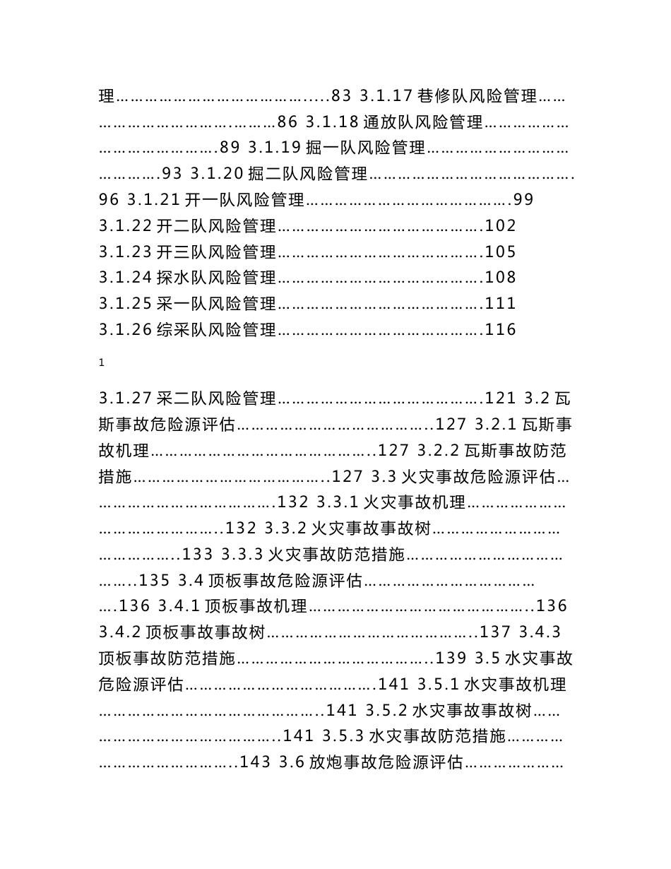 矿井风险预控管理风险管理手册_第2页