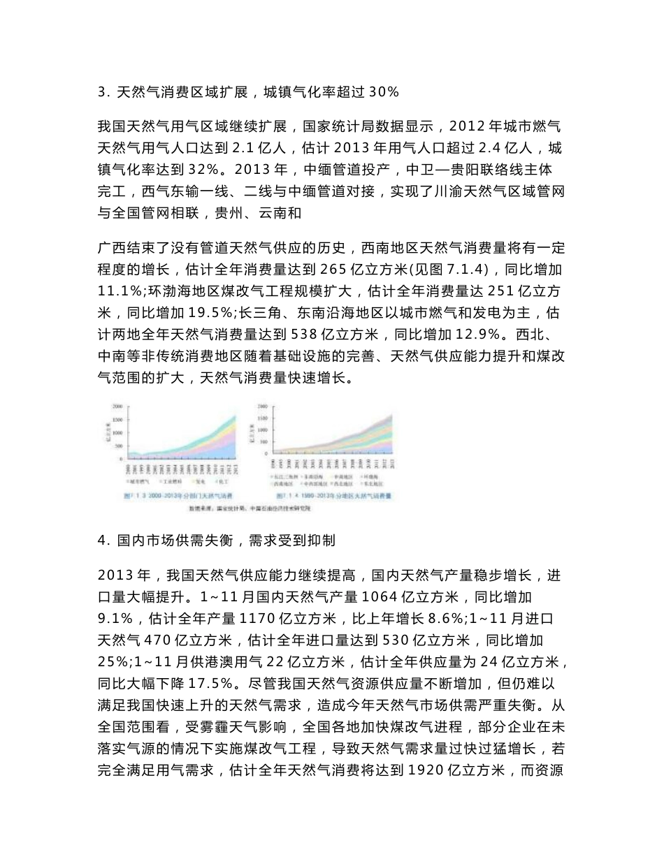 2013年中国天然气市场分析报告_第3页