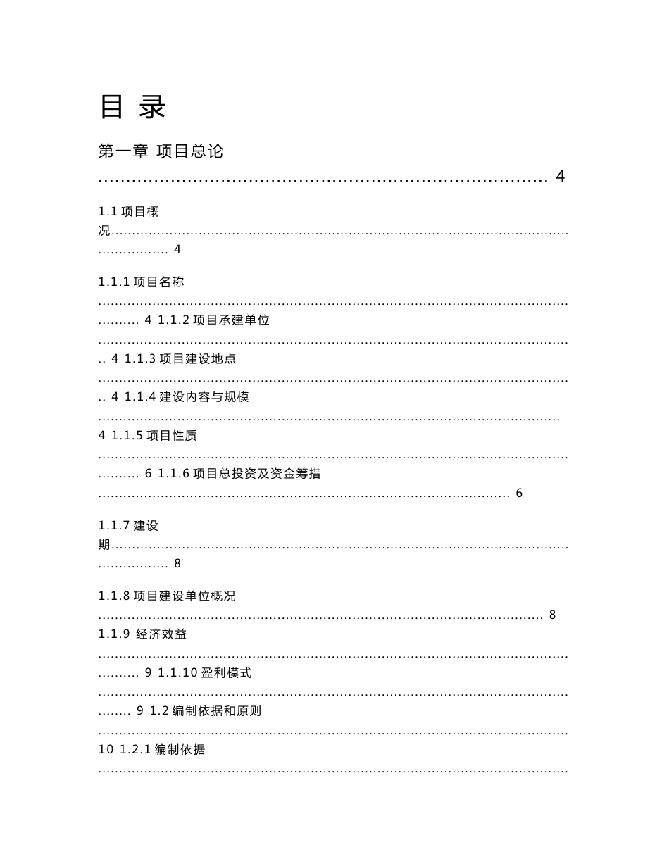 XXXX观光农业有限公司汽车影院及野外露营建设项目可行性研究报告_第1页