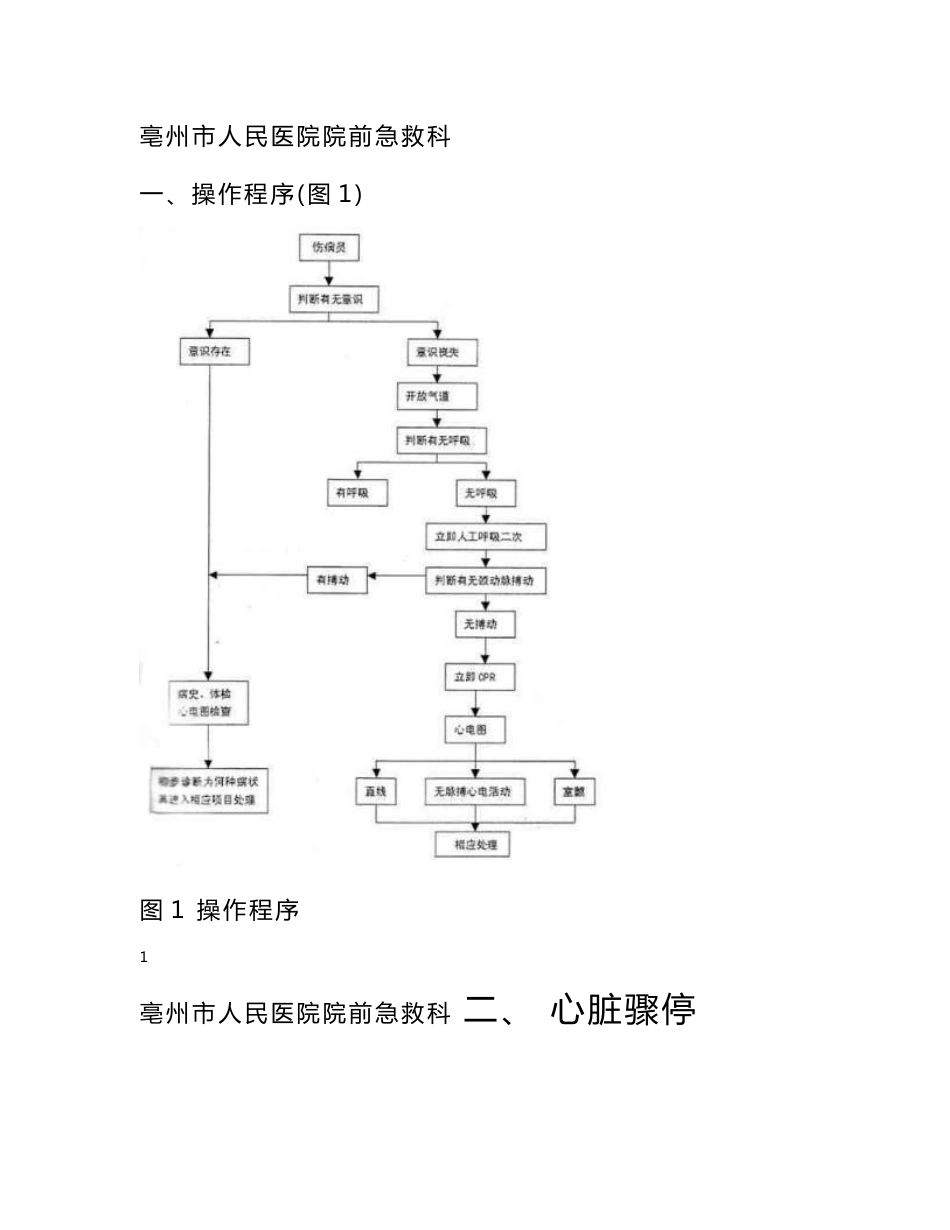 120急救操作流程及预案_第1页