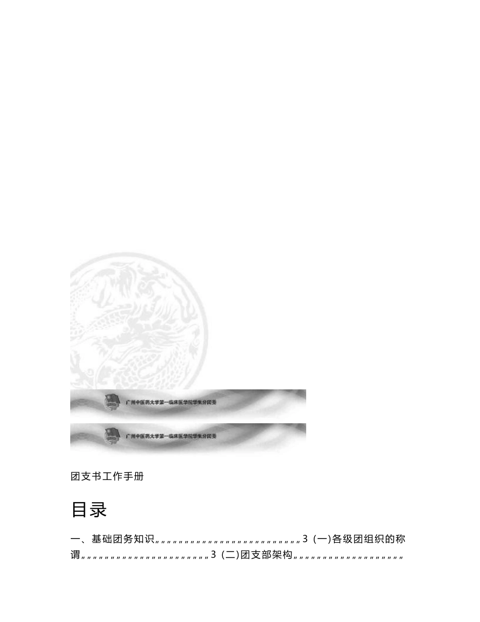 （团支书工作手册）团支书工作手册_第1页