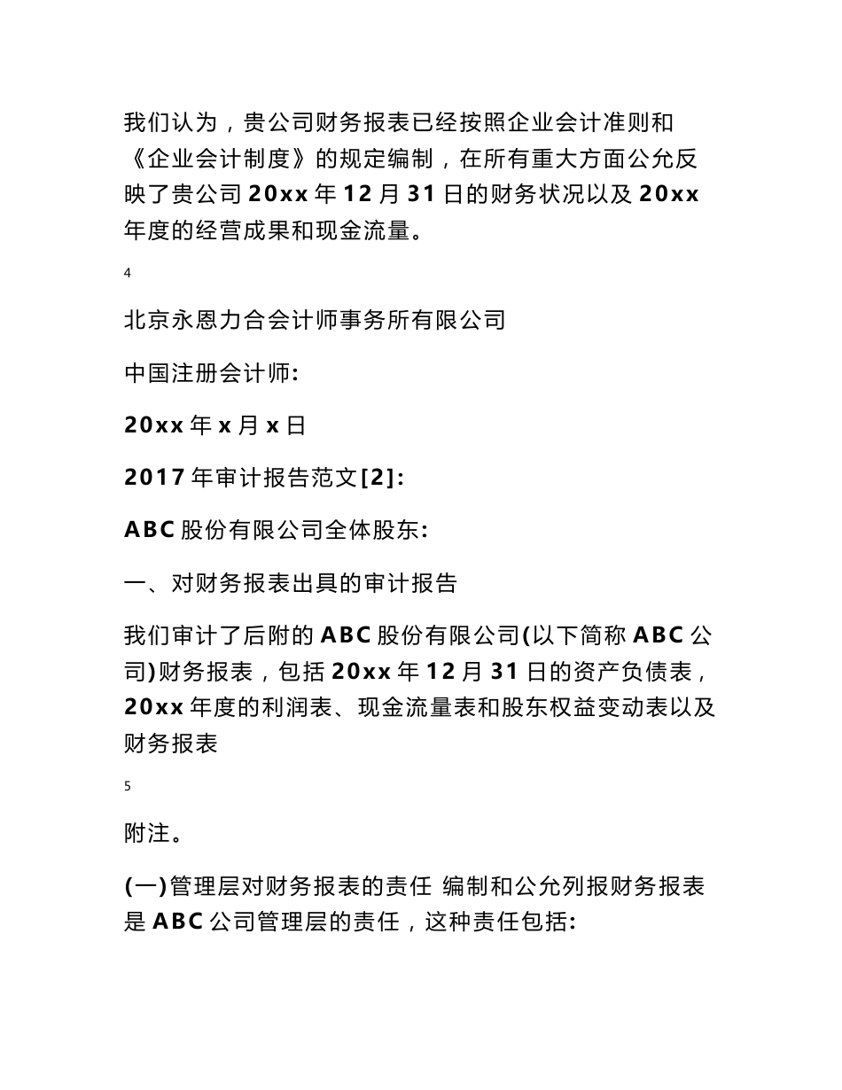 2017审计报告范文_第3页