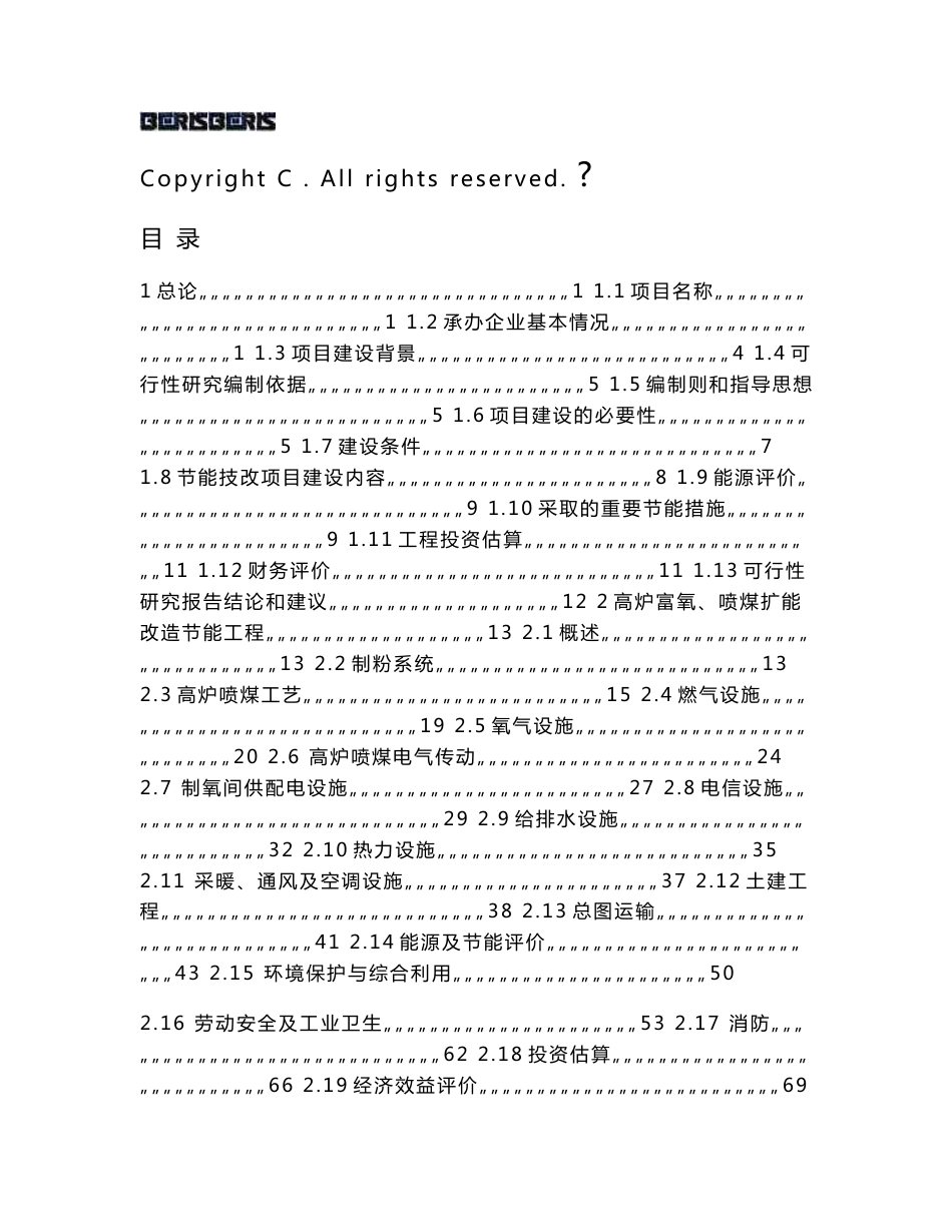 2012年节能技改项目可行性研究报告_第2页