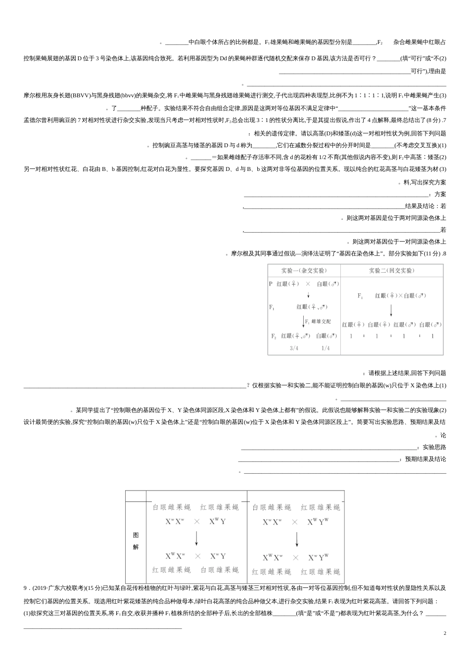 第五单元 遗传的分子基础【过关测试】-2021年高考一轮生物单元复习一遍过（原卷版）_第2页