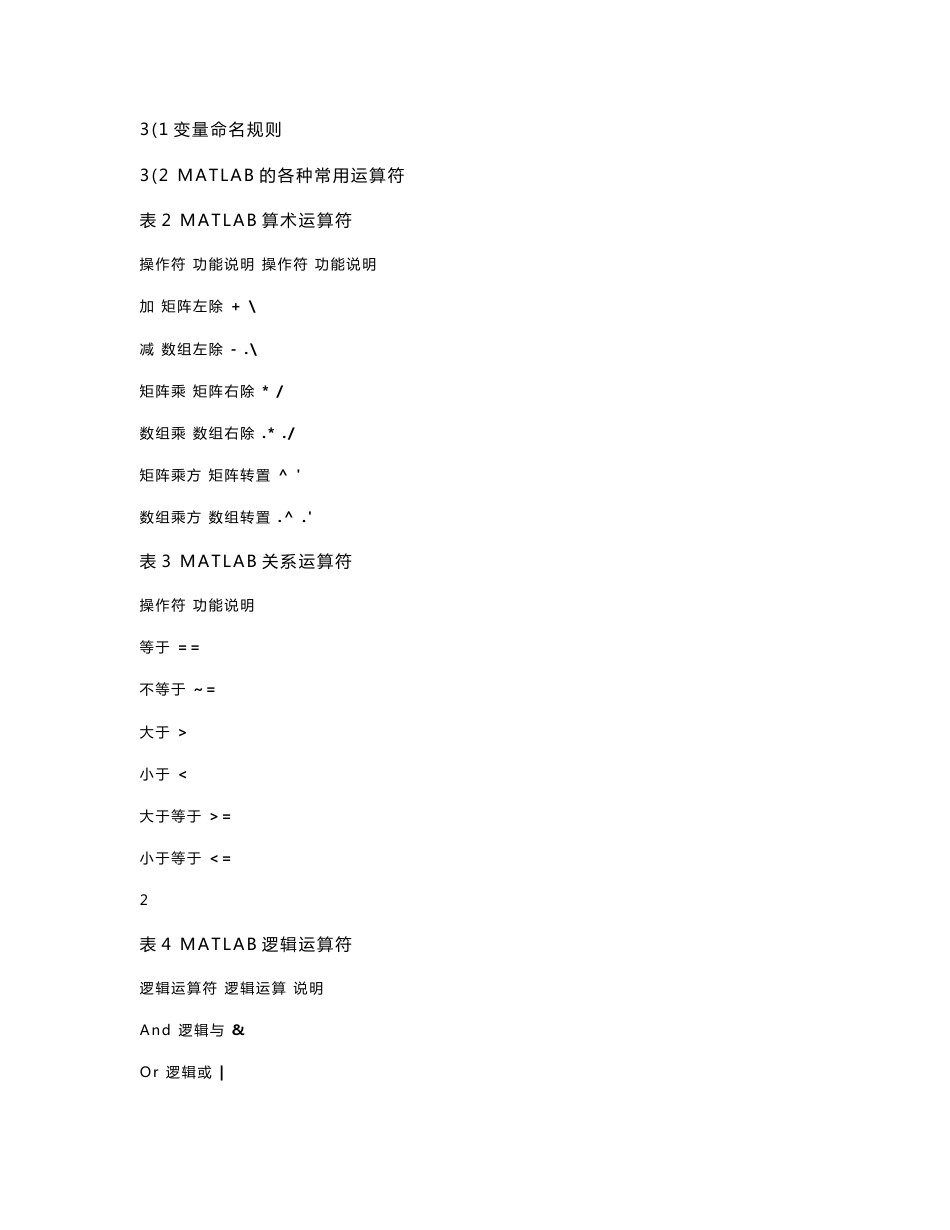 《MATLAB与控制系统仿真》实验报告_第3页
