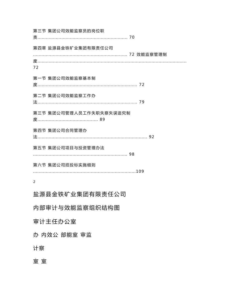 集团公司内部审计和效能监察制度_第3页