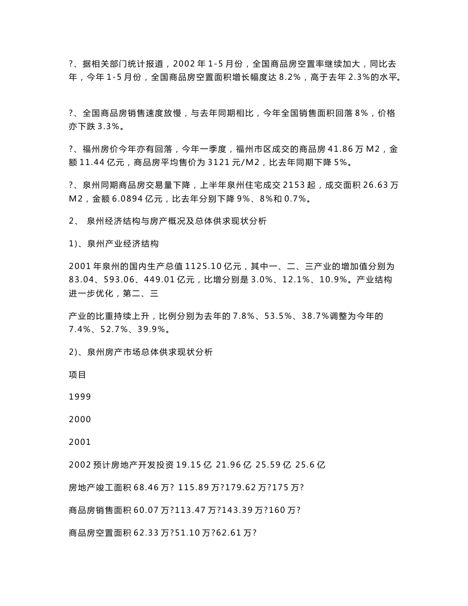 【管理精品】房地产项目投资营销及定位分析报告_第2页