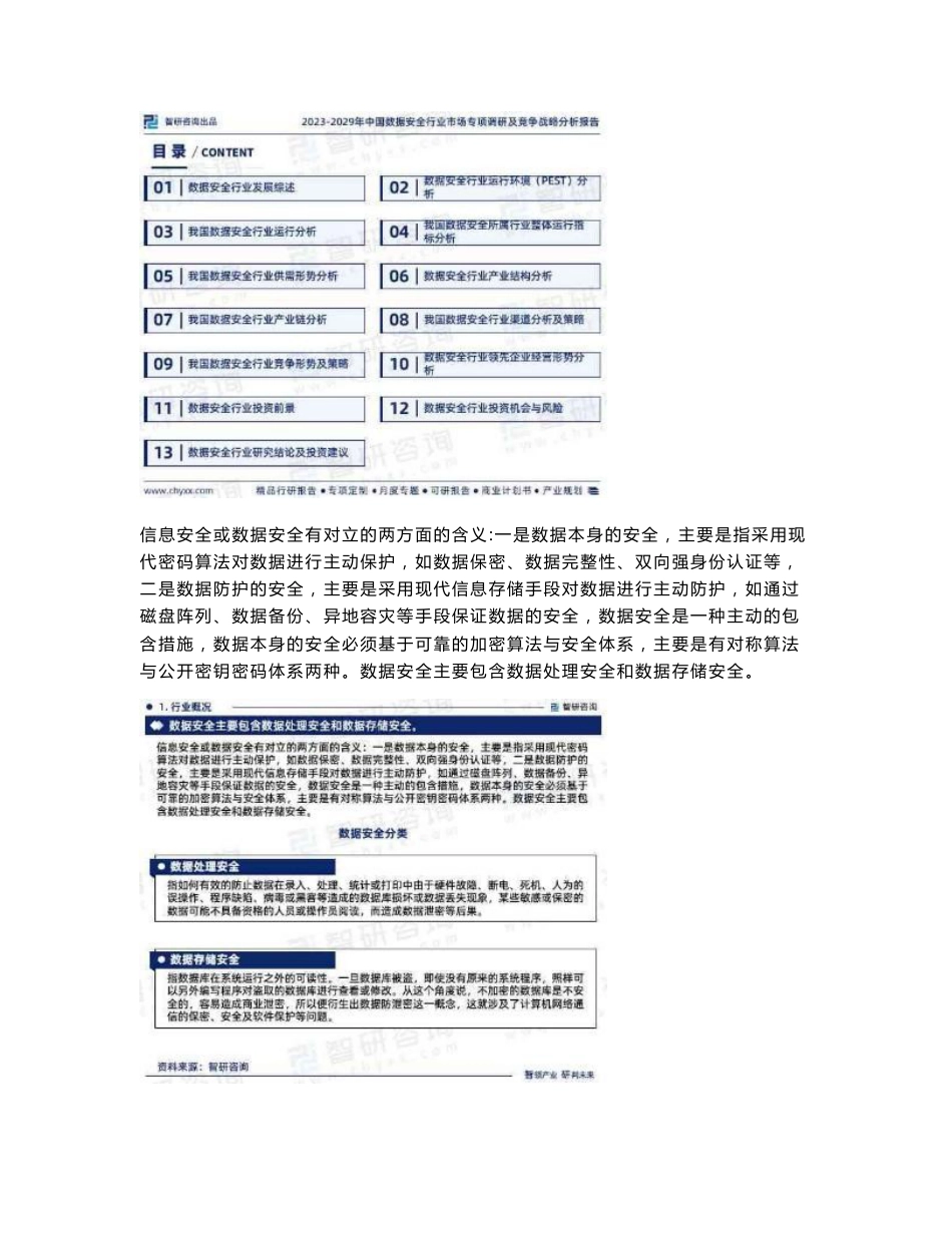 产业研究报告—2023年中国数据安全行业发展现状、市场规模、投资前景分析_第2页