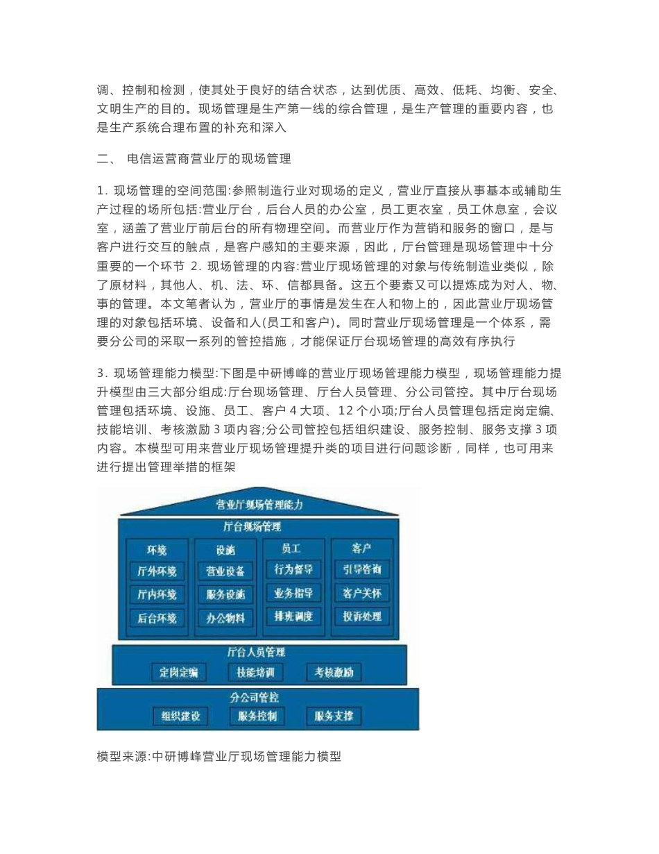 电信运营商营业厅现场管理体系与方法精要_第2页