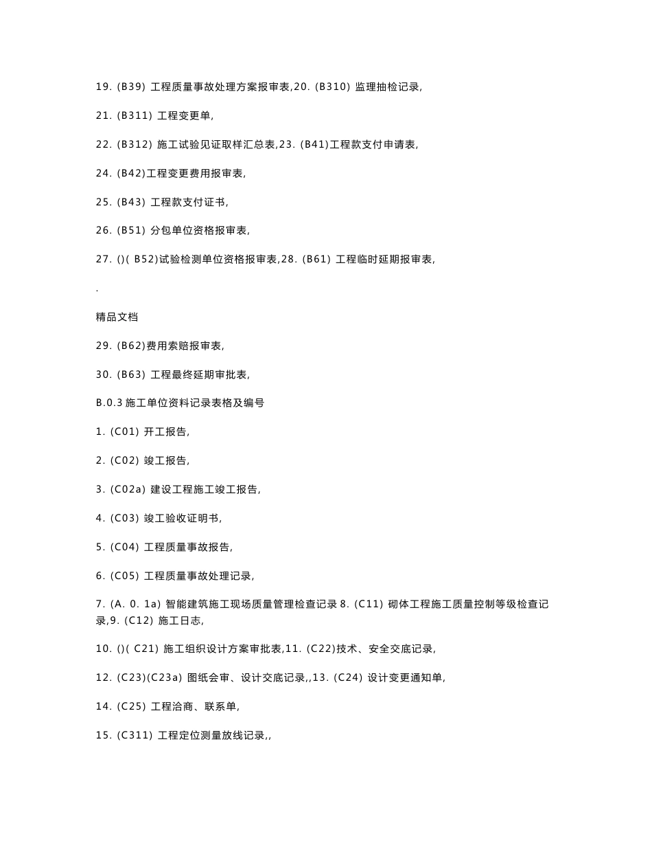 山西省建筑工程施工资料管理规程_第2页