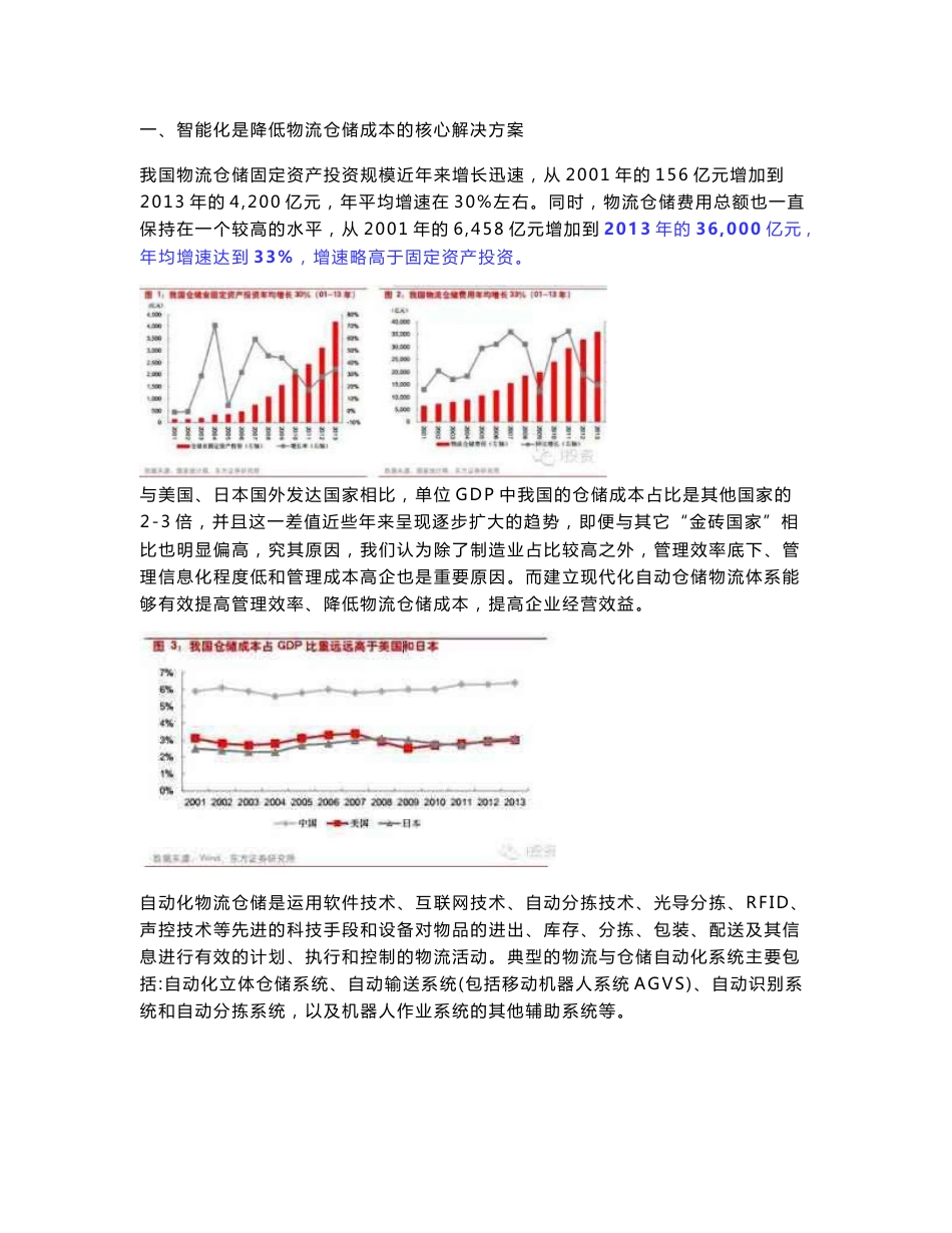 2015智能物流装备行业报告._第2页