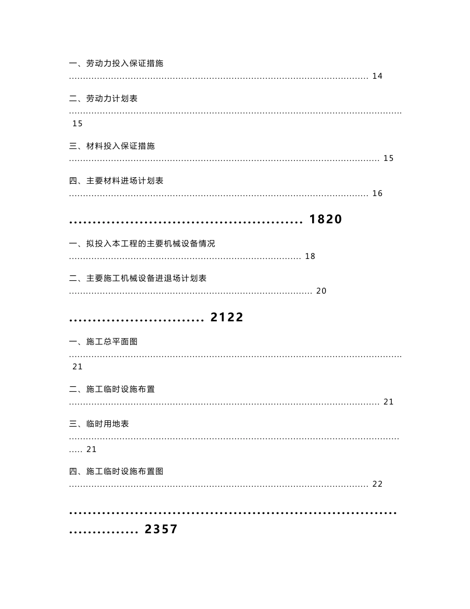 某市政道路工程投标施组_第2页