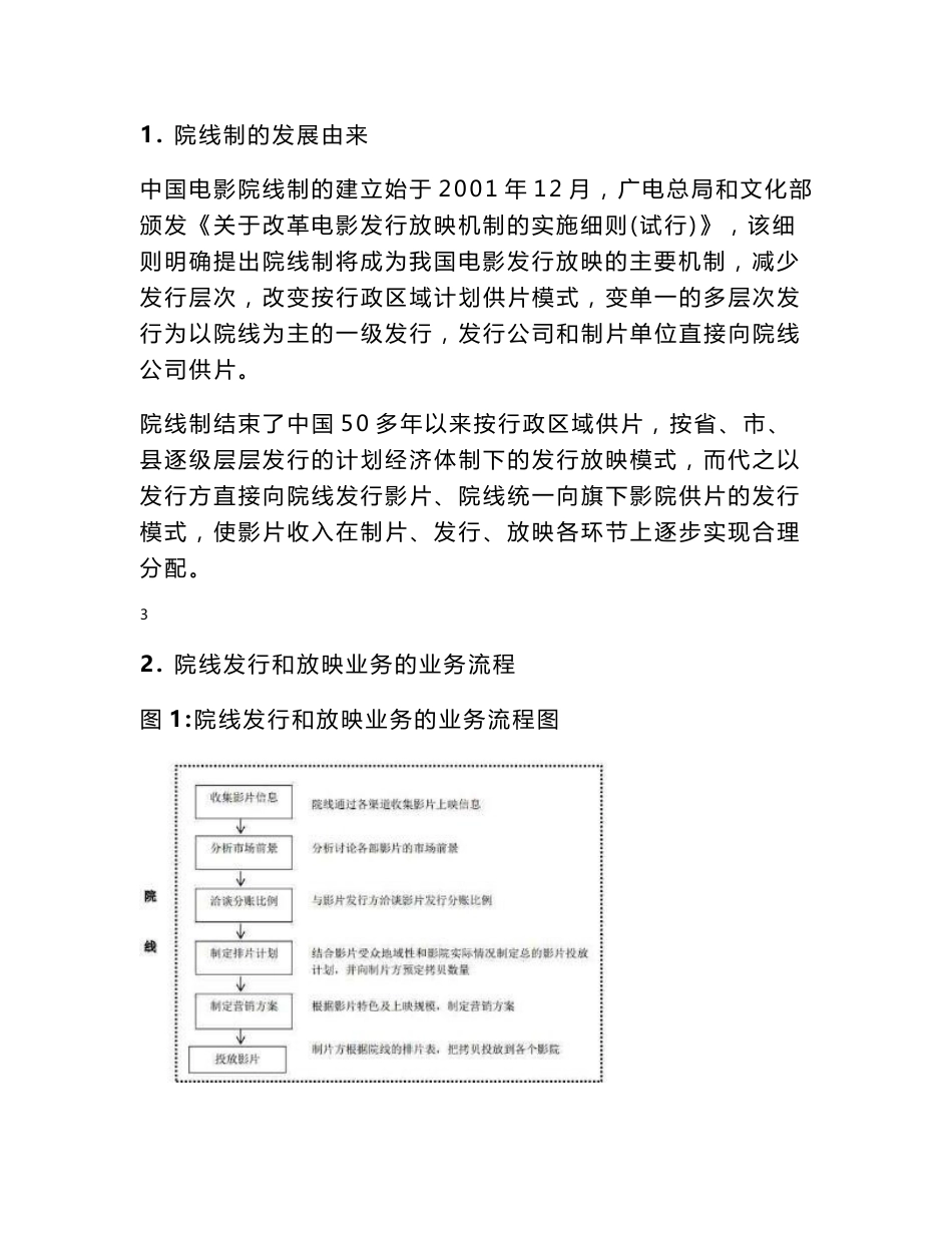 我国电影院线行业研究分析报告_第3页