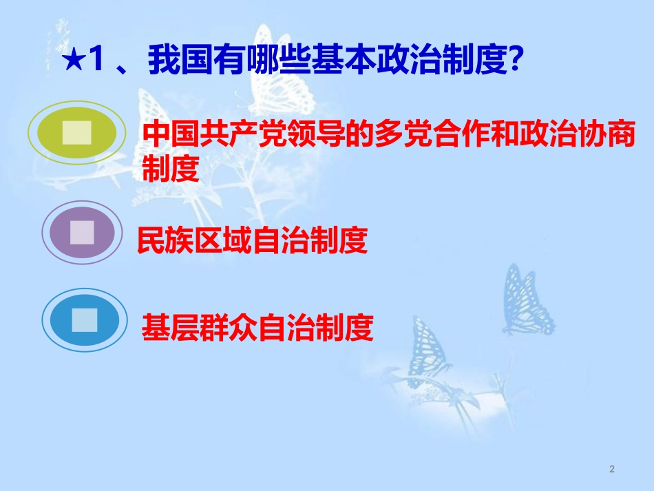 基本政治制度ppt课件[共42页]_第2页