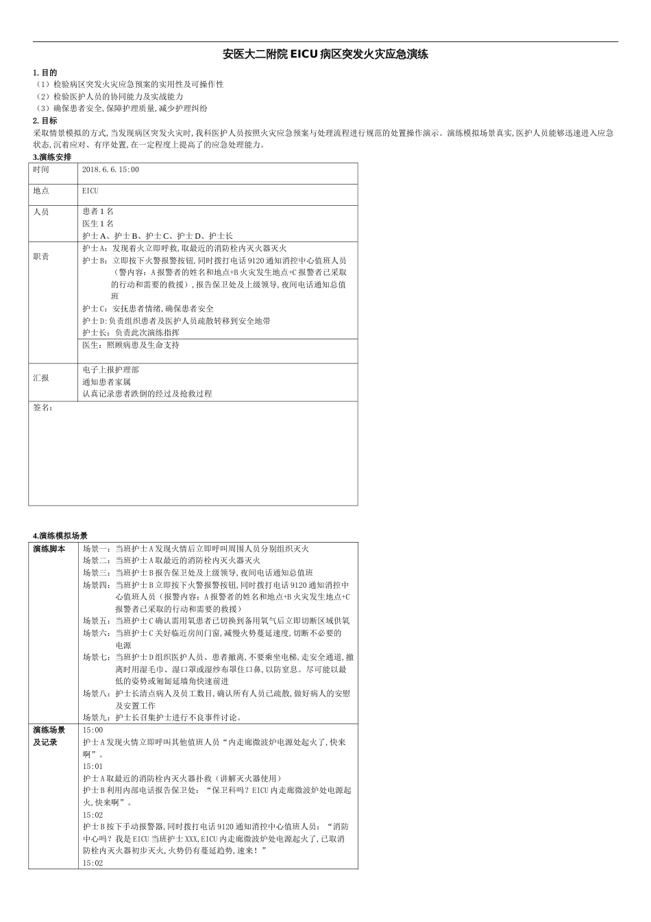 火灾应急演练[共4页]_第1页