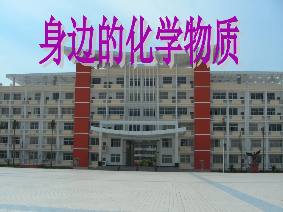 九年级化学专题复习 身边的化学物质[共79页]_第1页