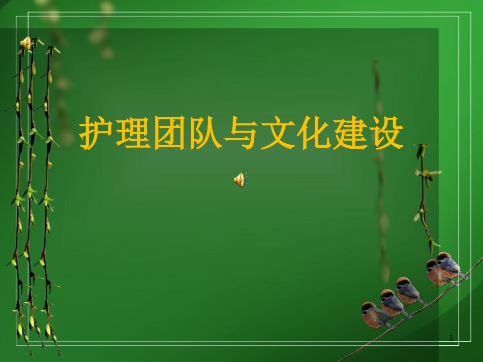 护理团队与文化建设[共67页]_第1页