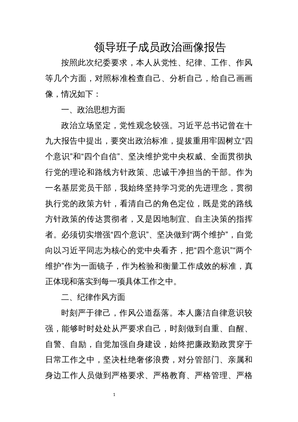 2023班子成员画像报告_第1页