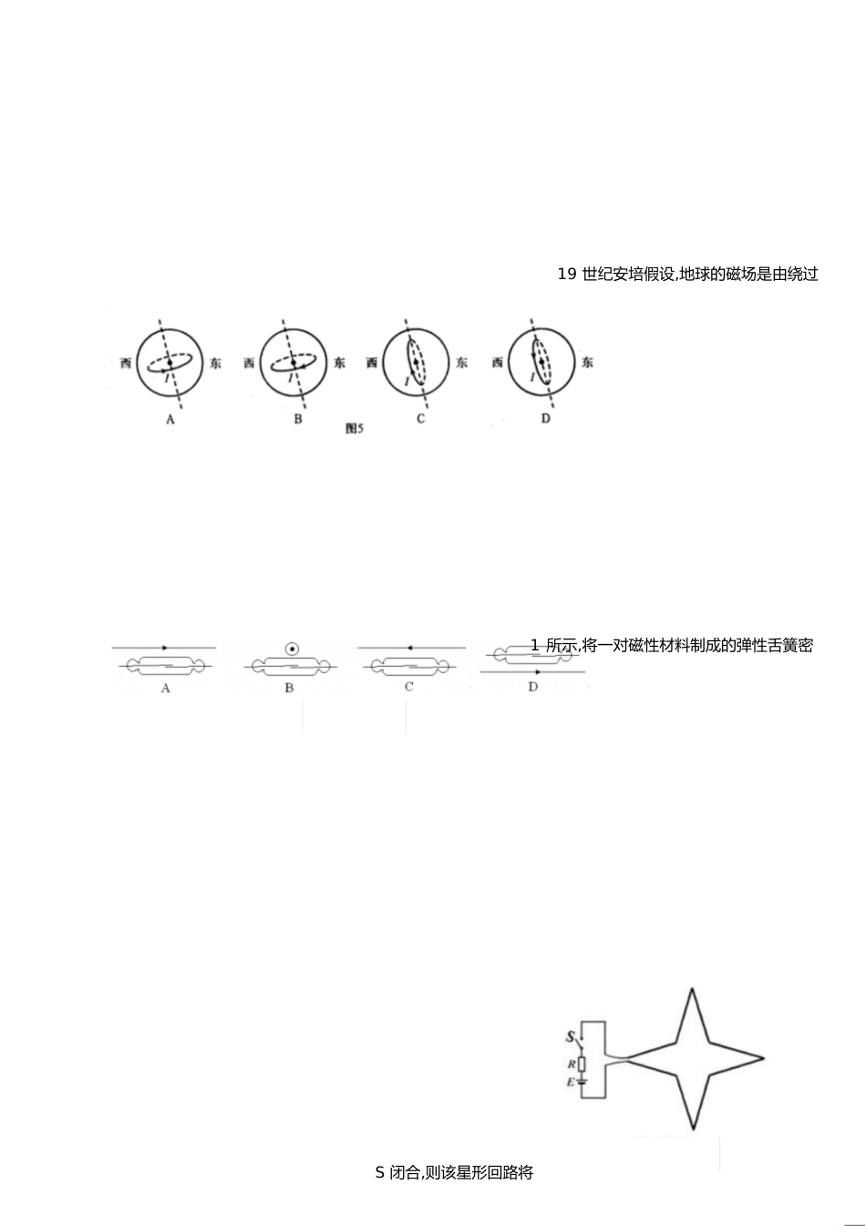 历届全国初中物理竞赛(电与磁)[共13页]_第1页