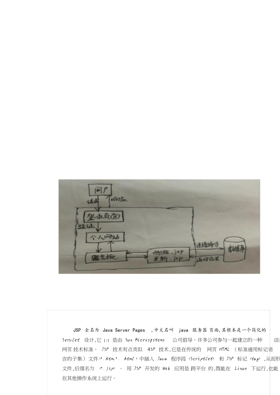 JSP程序设计期末大作业[共12页]_第1页