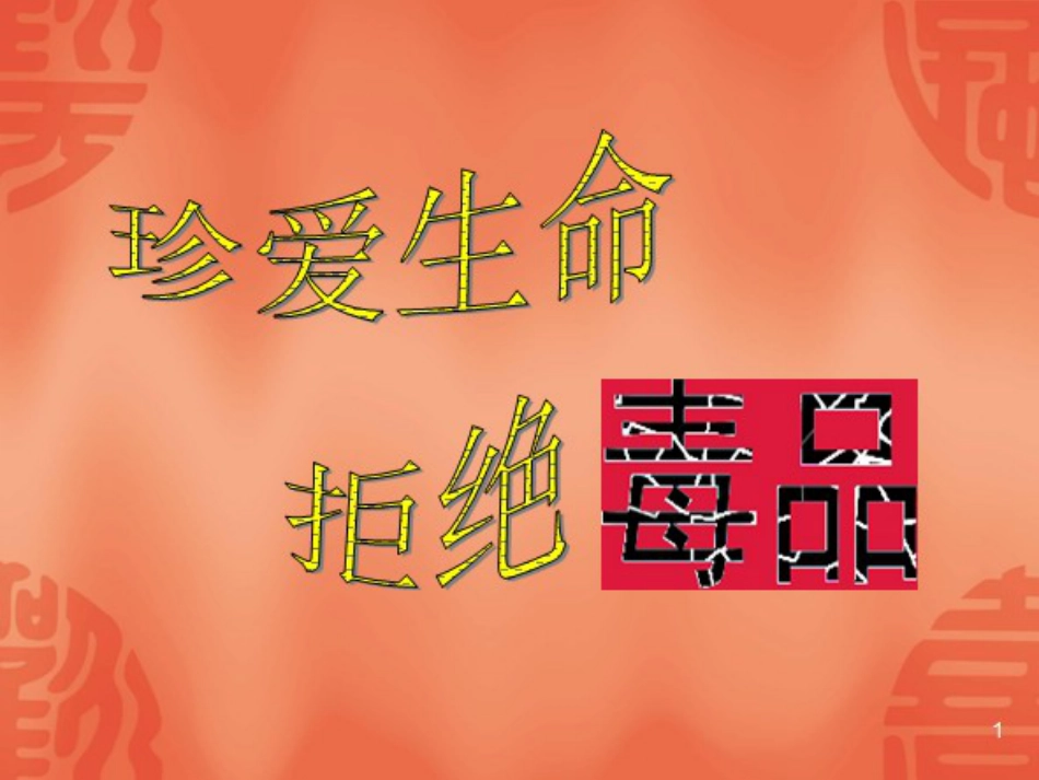 禁毒教育PPT[共24页]_第1页