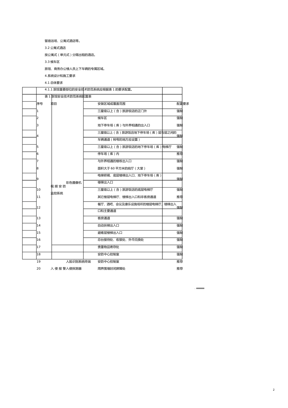 监督局发布某市市地方标准重点单位重要部位安全技术防范系统要求_第2页