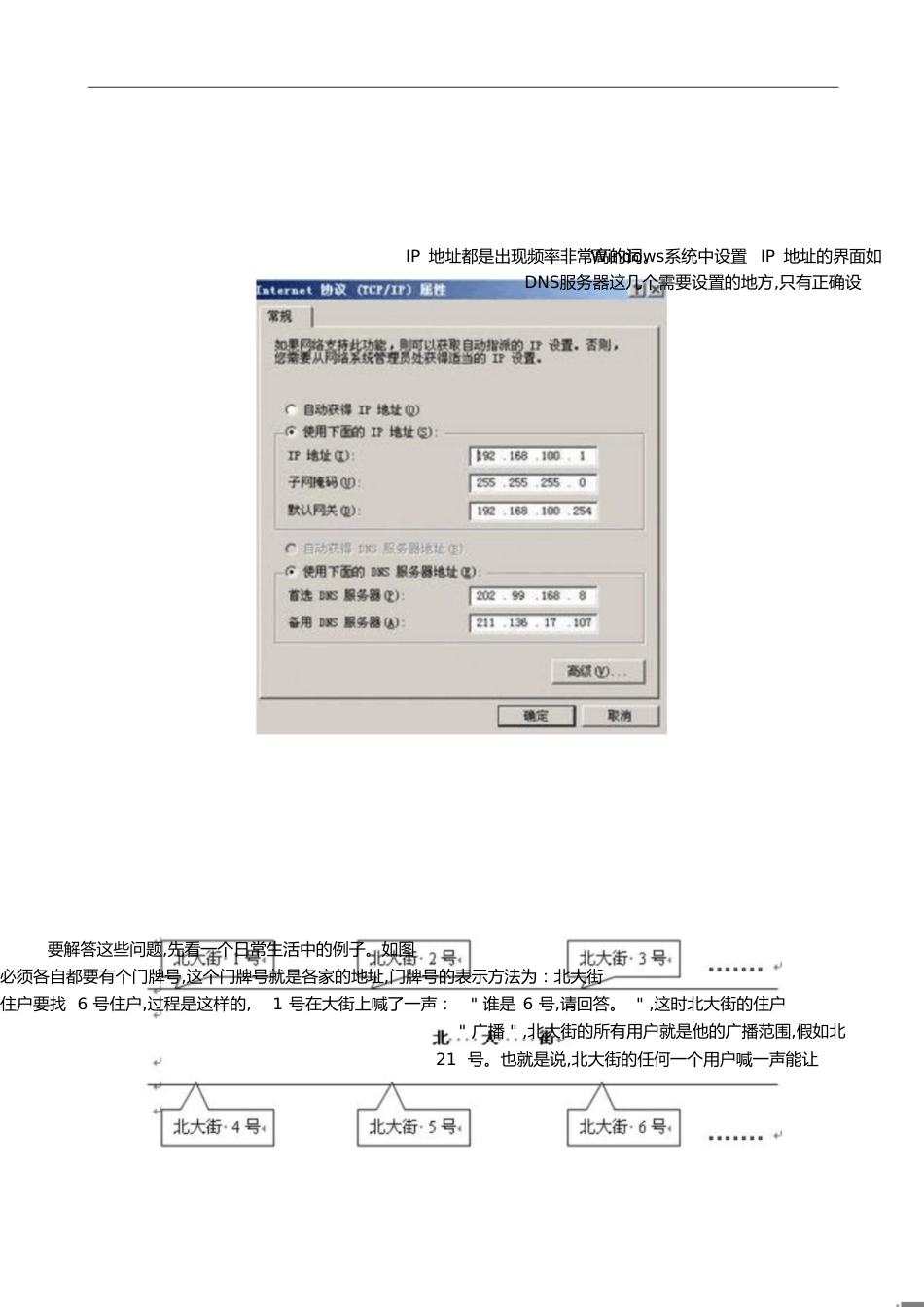 彻底明白IP地址的含义(完整版)[共21页]_第1页