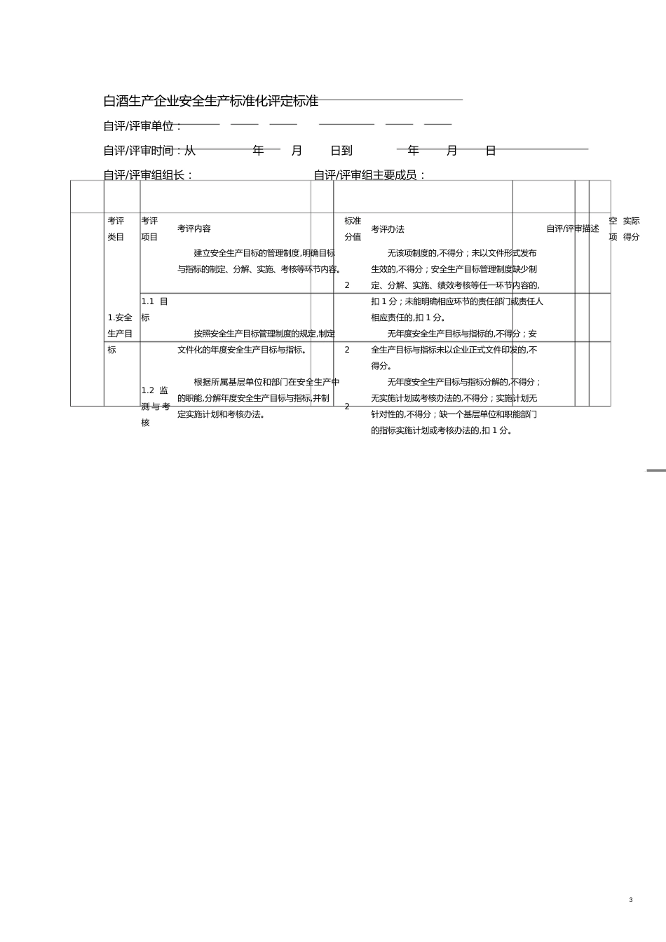 白酒生产企业安全标准化评定标准安监总管四[共11页]_第3页