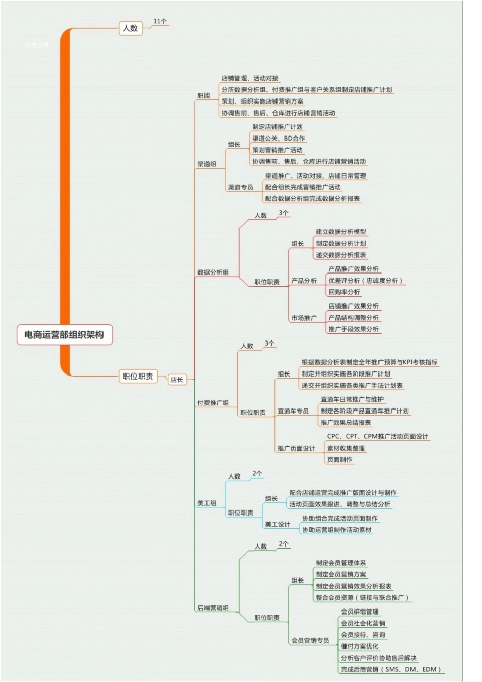 电商运营组架构图_第1页