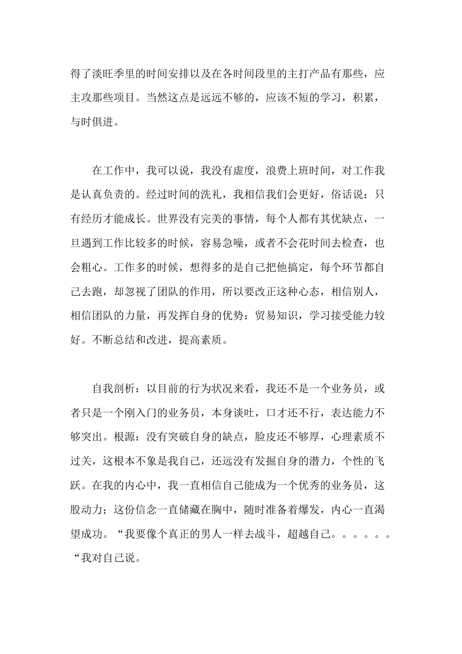 销售年终总结发言稿 行业总结汇总报告_第2页