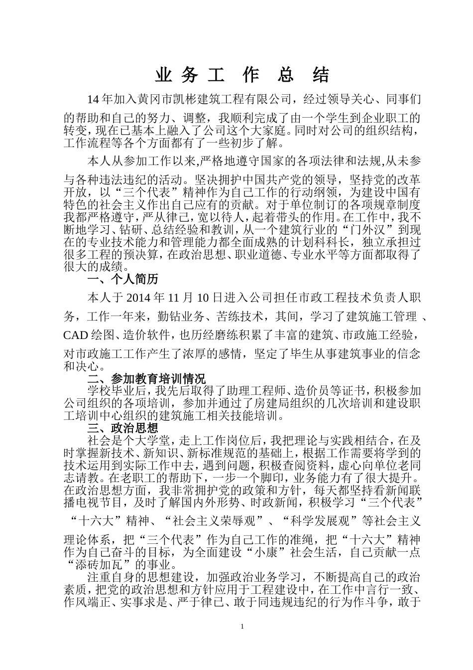 申报工程师工作总结 行业总结汇总报告_第2页