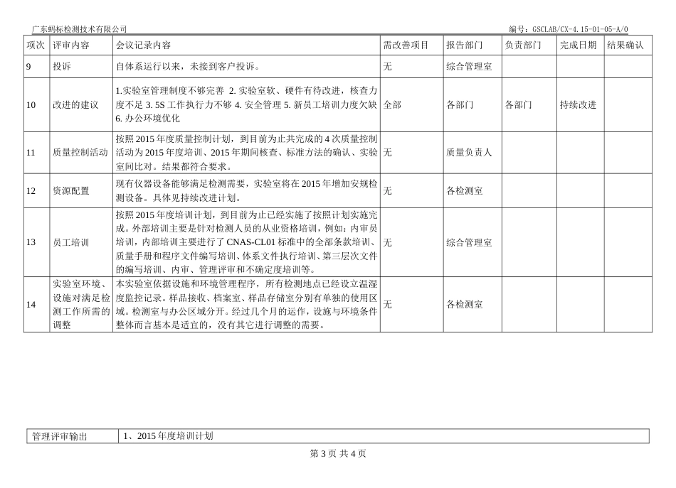 CNAS资料首次管审 042 管理评审报告_第3页