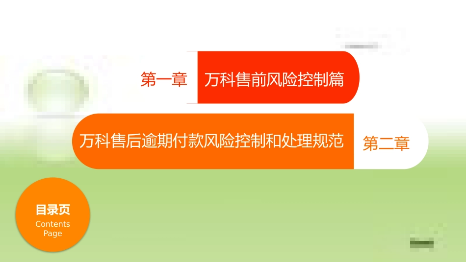 万科销售前风险控制的199个检查点_第2页