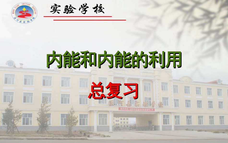 内能和内能的利用复习[共46页]_第1页