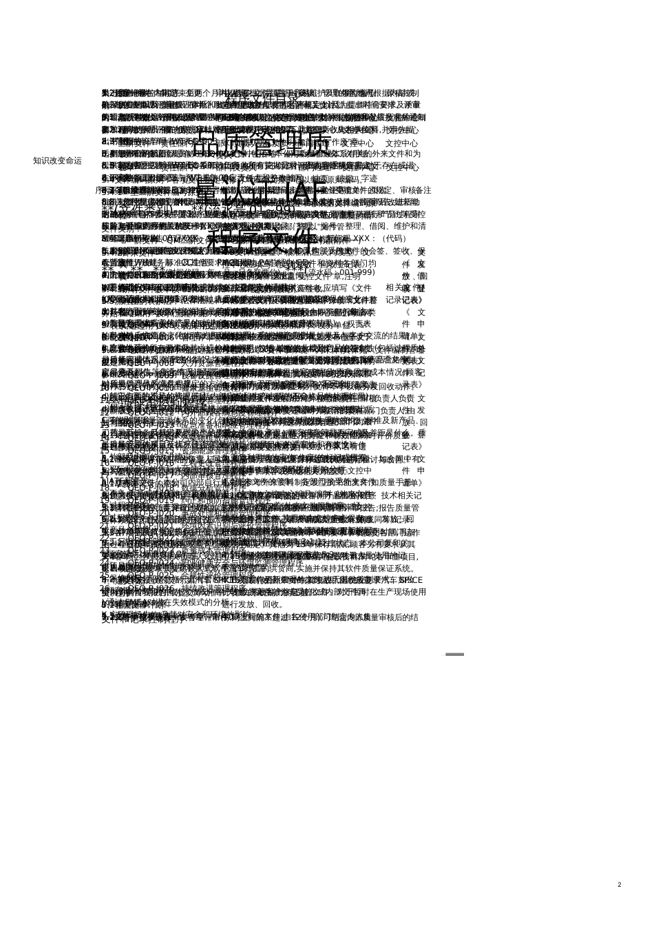 品质管理质量认证IAF程序文件_第1页