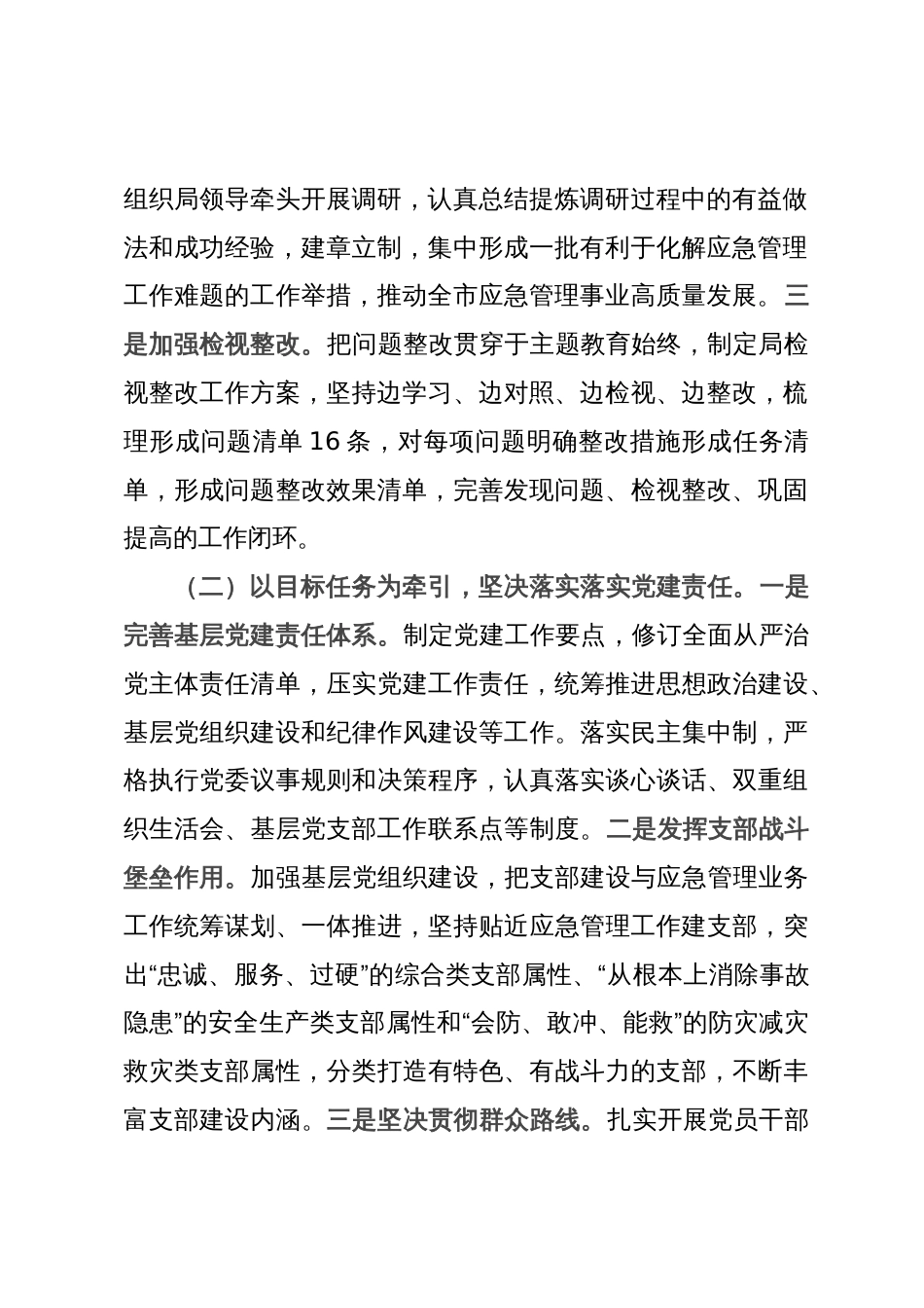 局党委书记抓基层党建工作述职述廉报告_第2页