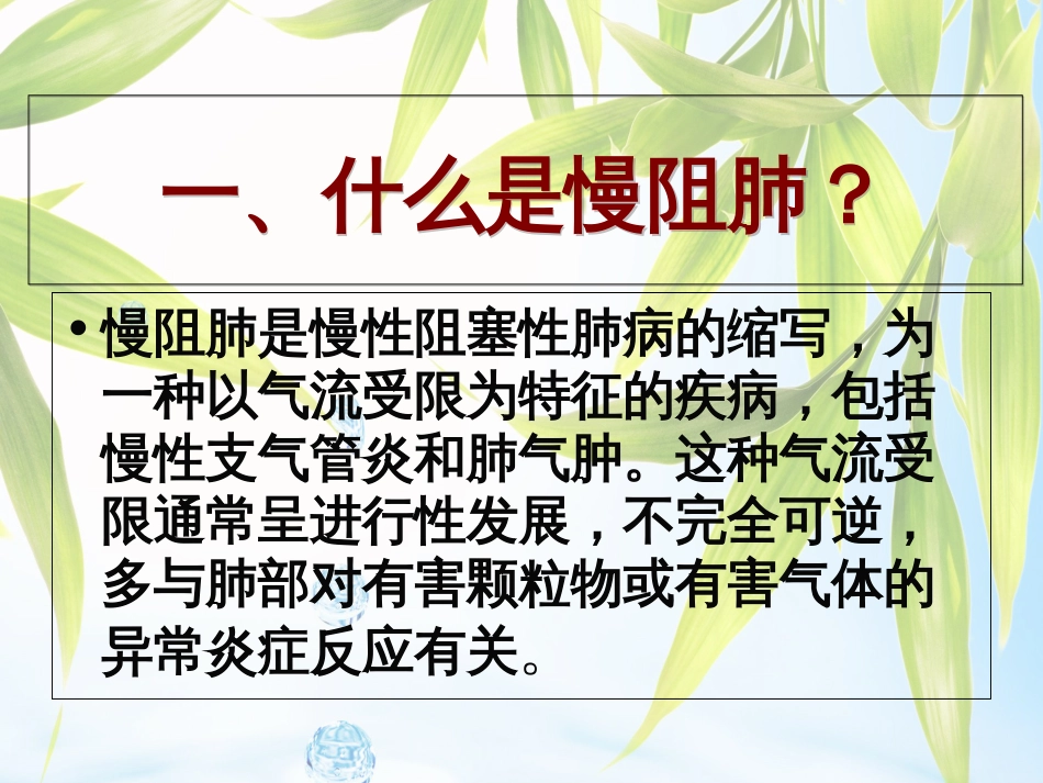 慢阻肺的健康教育[共26页]_第3页