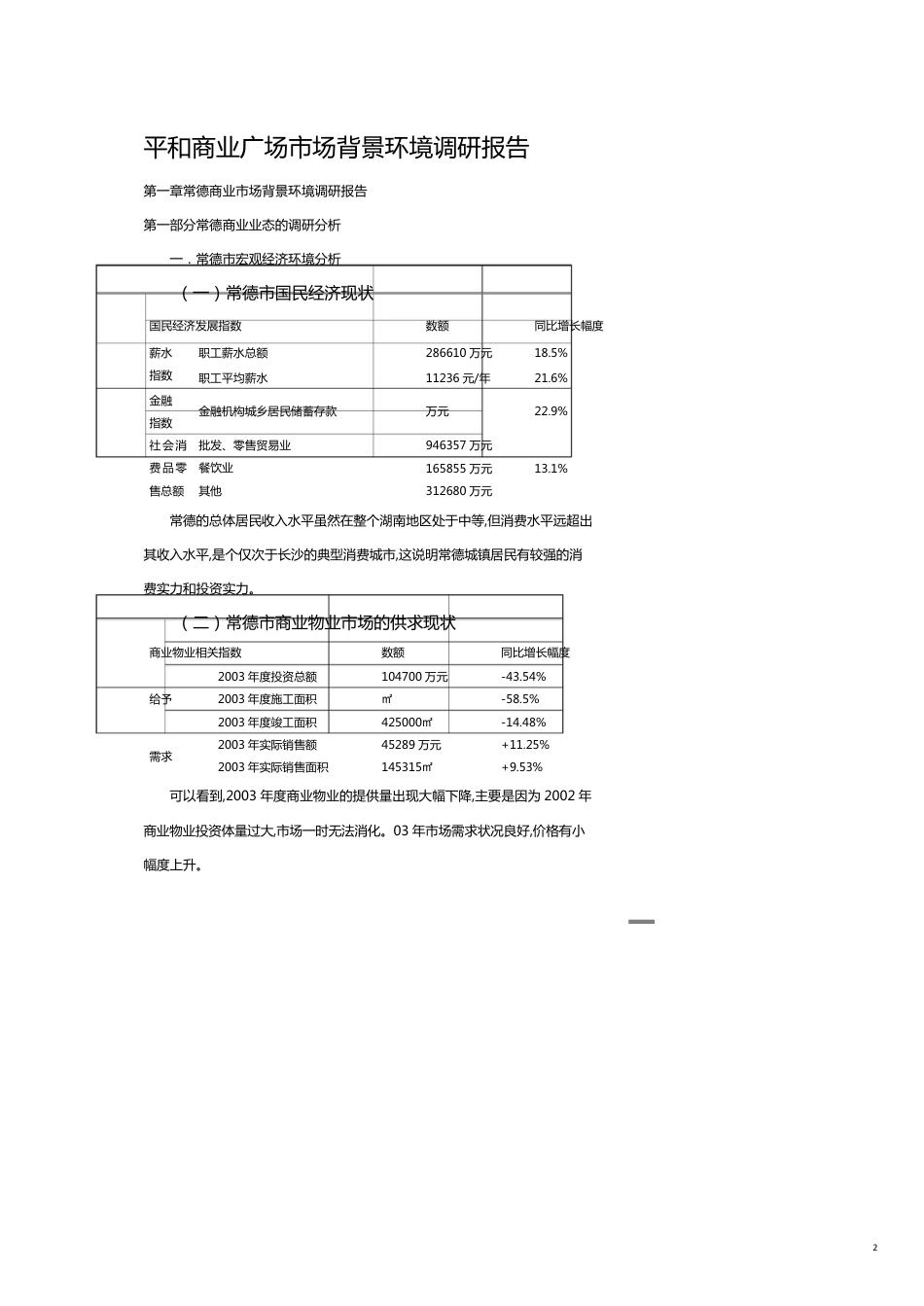 某商业广场市场环境调研报告_第2页