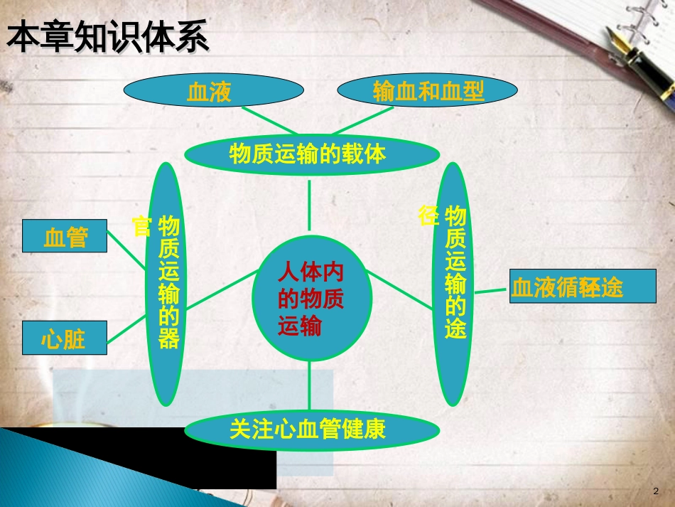 人体内物质的运输复习课ppt课件[共23页]_第2页