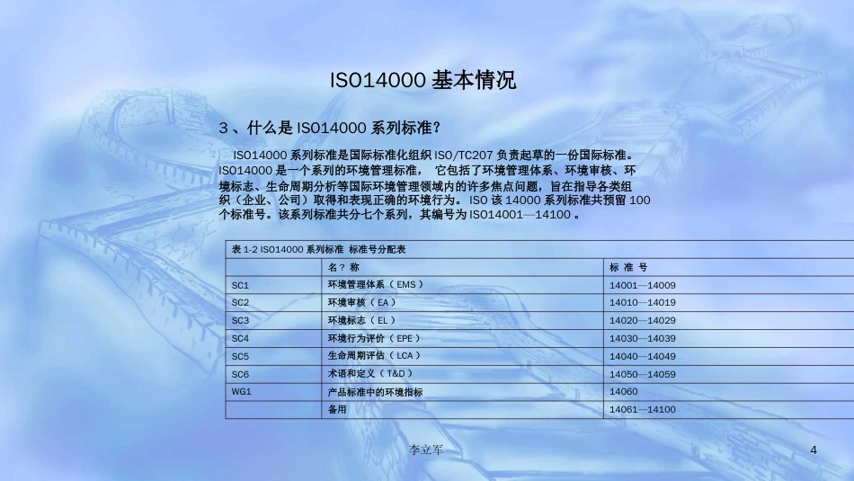 品质管理质量认证ISO14000基本情况_第3页