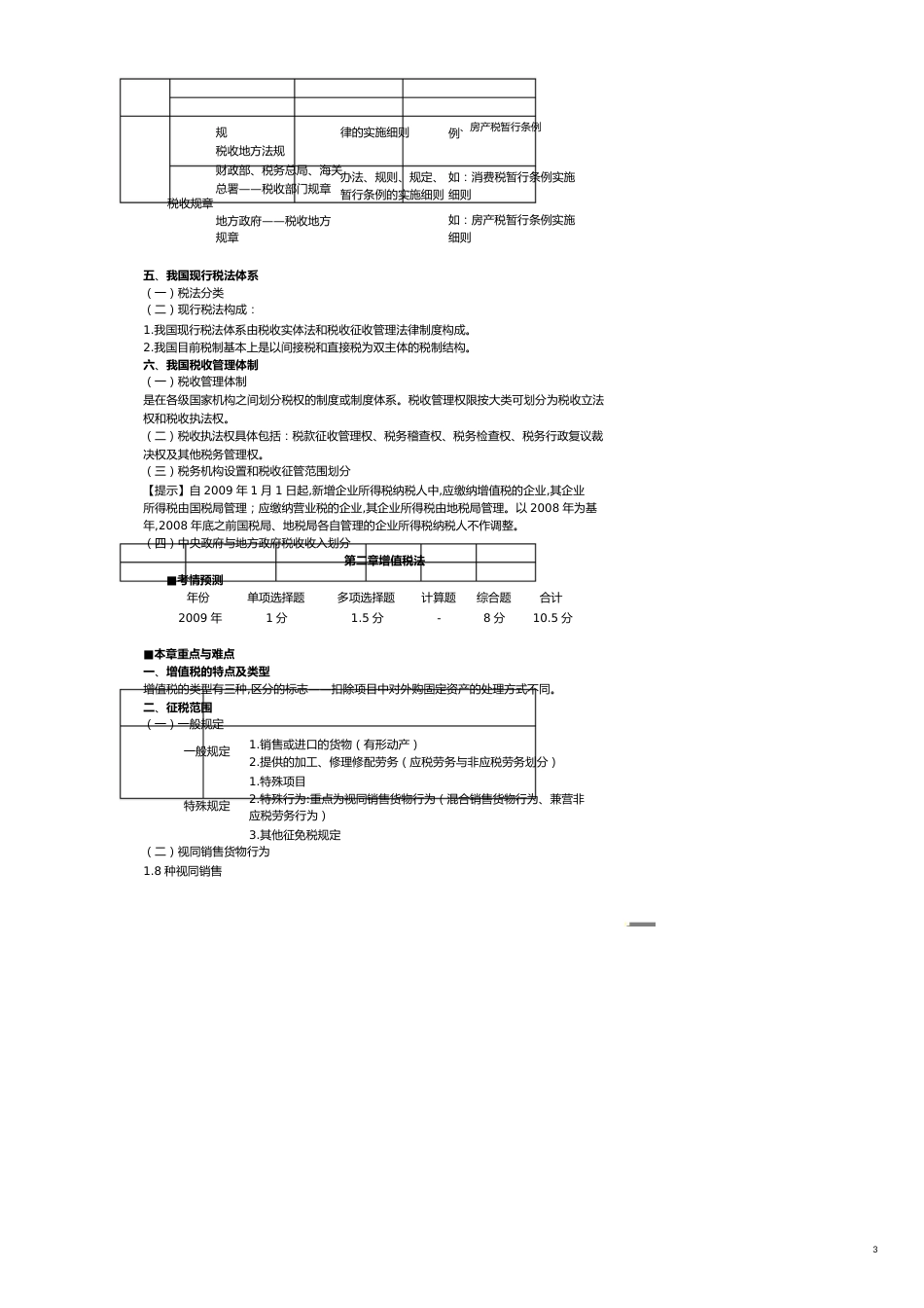 税法冲刺税法期末考试复习重点[共9页]_第3页