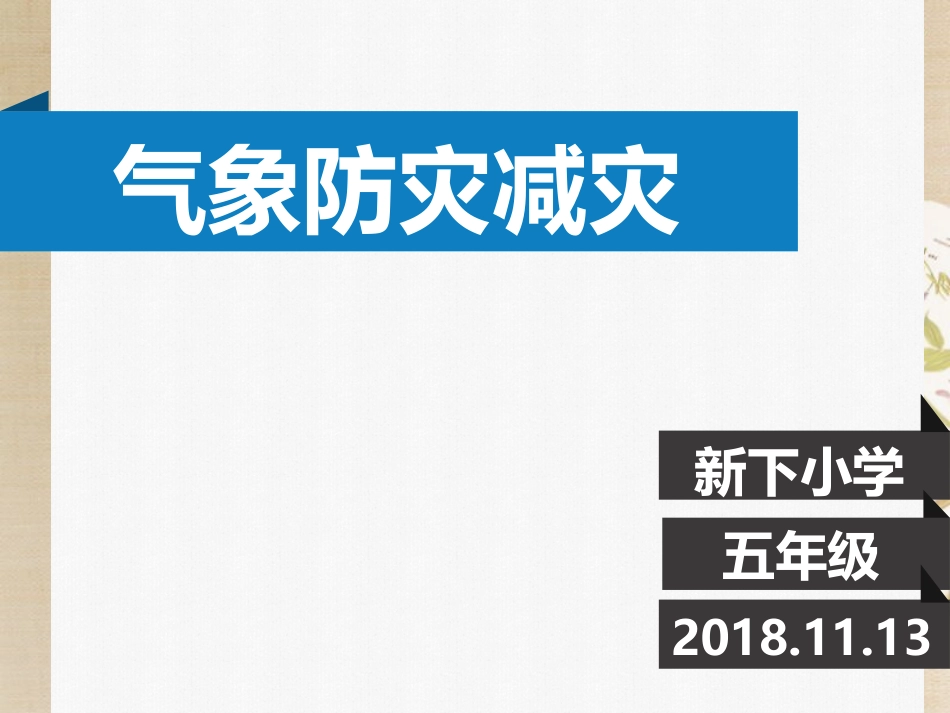 气象防灾减灾知识[共37页]_第1页