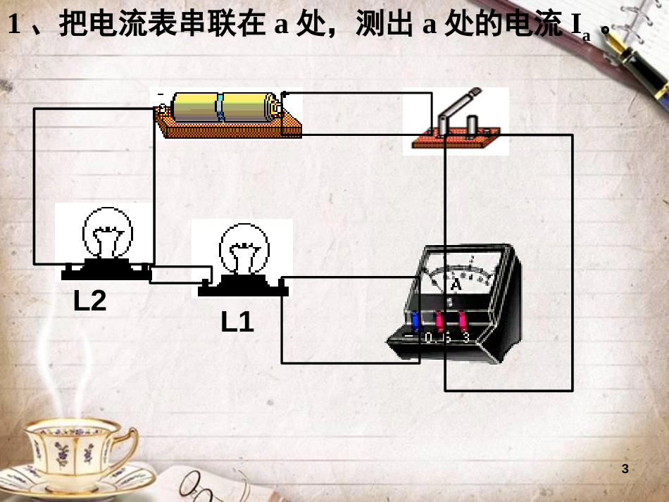 人教版九年级物理《串联和并联电路电流特点》课件优质资料[共25页]_第3页