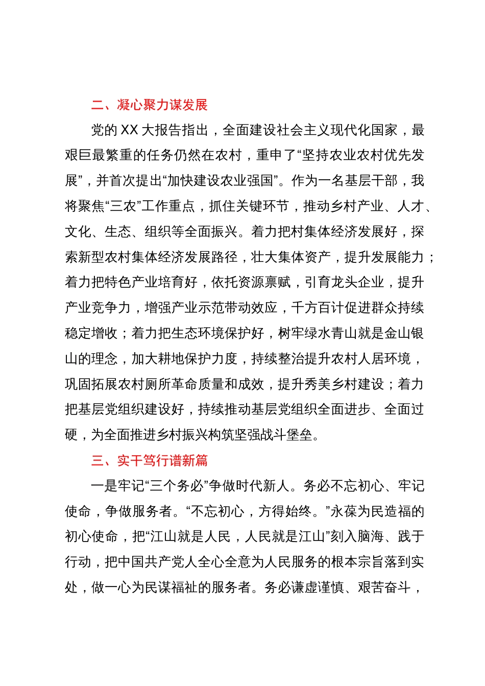 理论中心组发言材料：贯彻落实党的二十大精神关键在解决问题推动落实_第2页