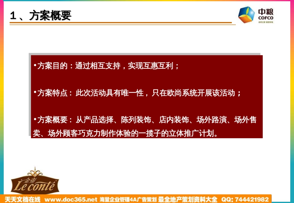 2010金帝巧克力欧尚世博路演推广方案_第3页