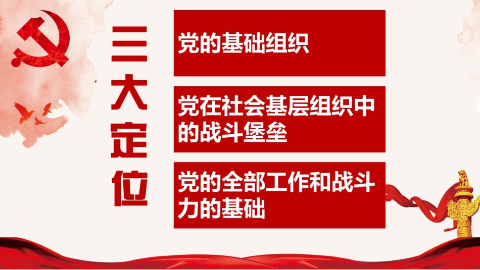 党务培训党课PPT：中国共产党支部工作条例_第3页