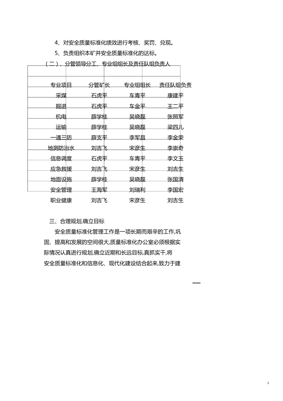 某某某安全质量标准化管理实施方案_第3页
