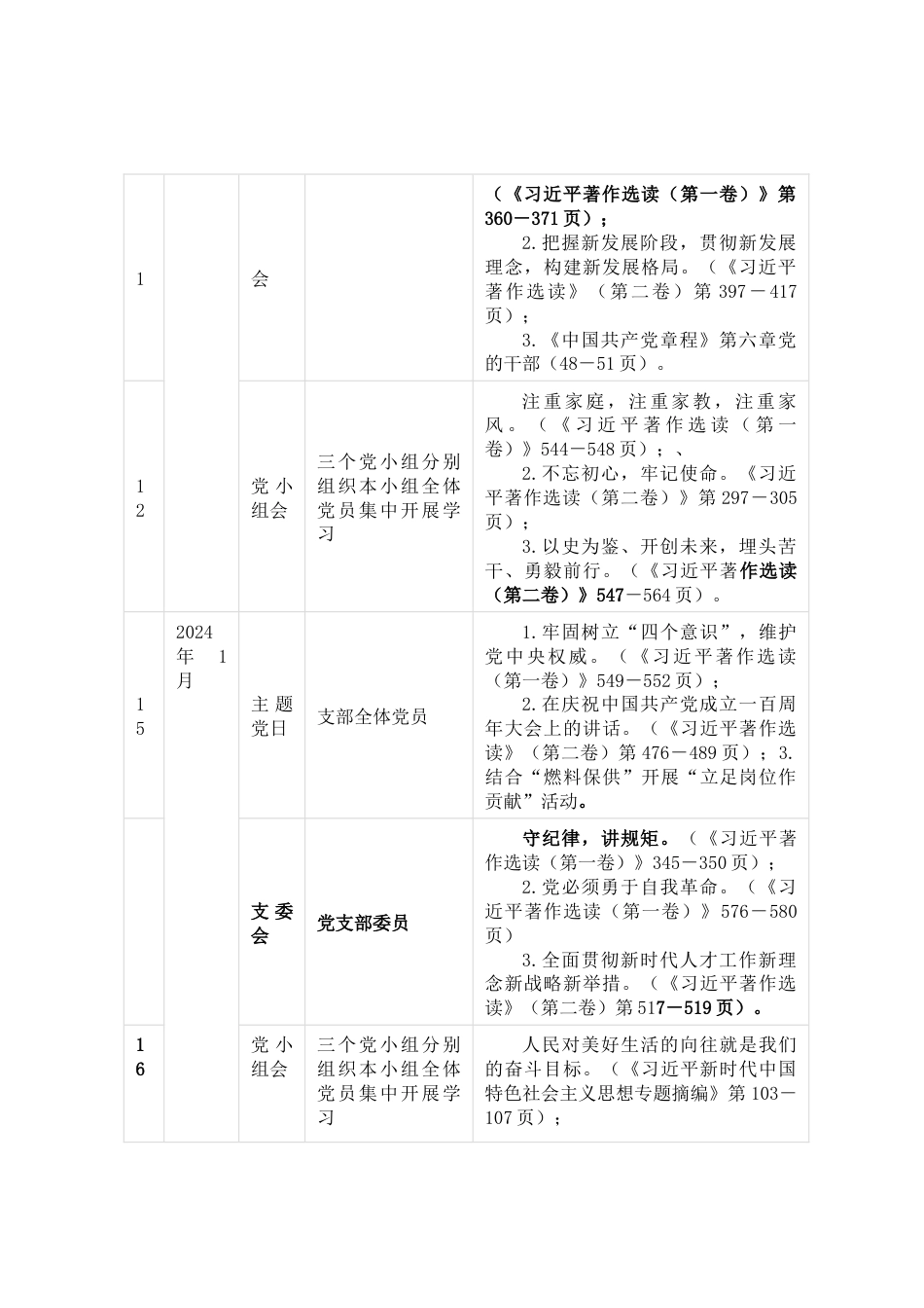 党支部学习贯彻2023年主题教育学习计划_第3页